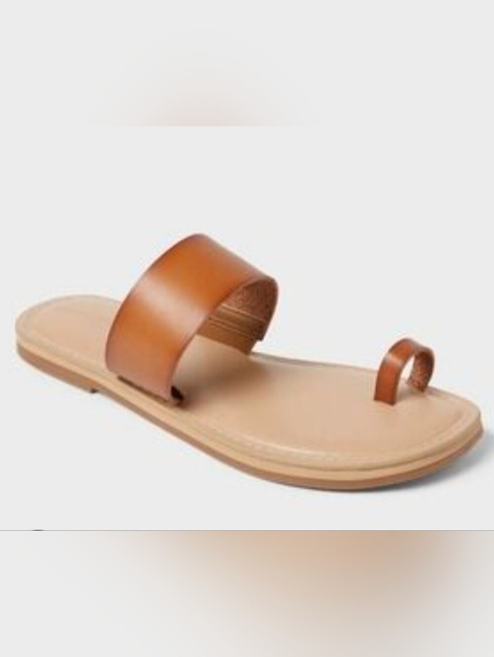 Women's  Juno Toe Ring Flat Sandals - Universal Thread Sz 9.5, 10 & 11